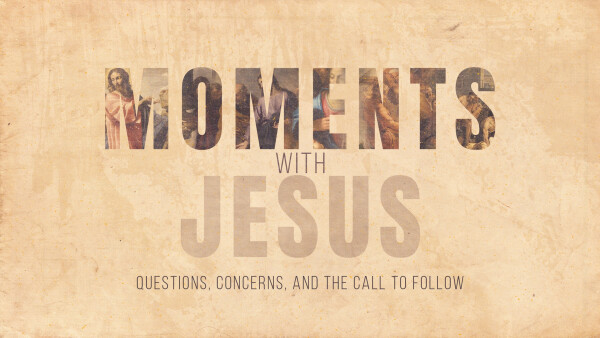 Series: Moments with Jesus: Questions, Concerns, and the Call to Follow
