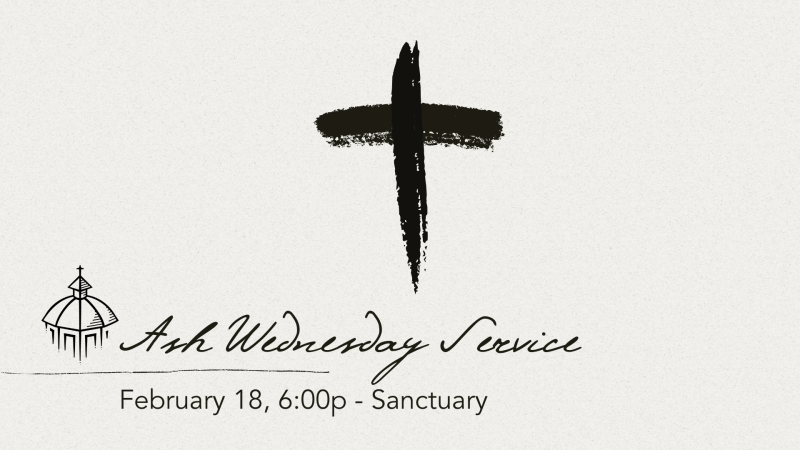 Ash Wednesday Service