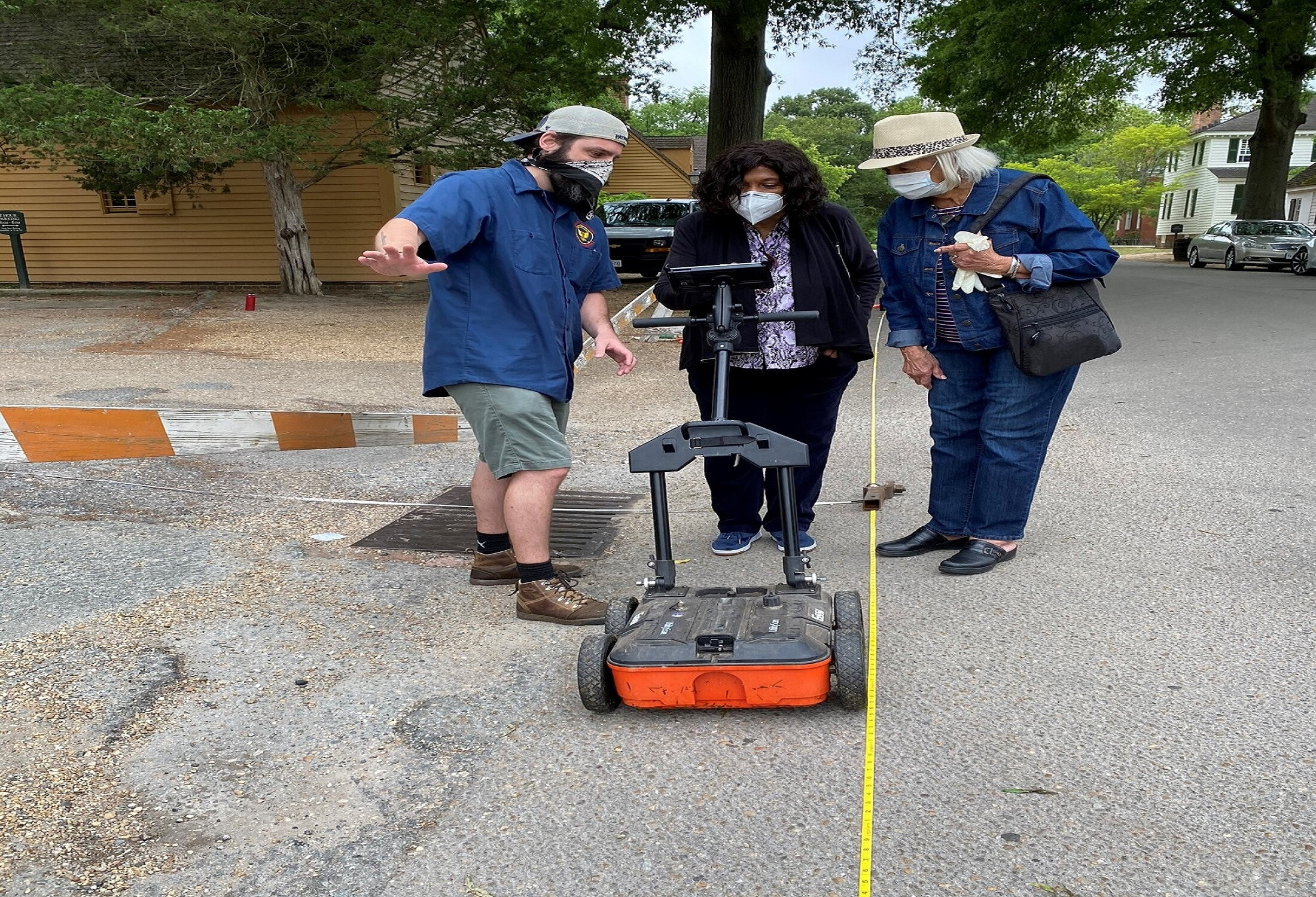 Nassau Street Archaeological Survey - Historic First Baptist Church