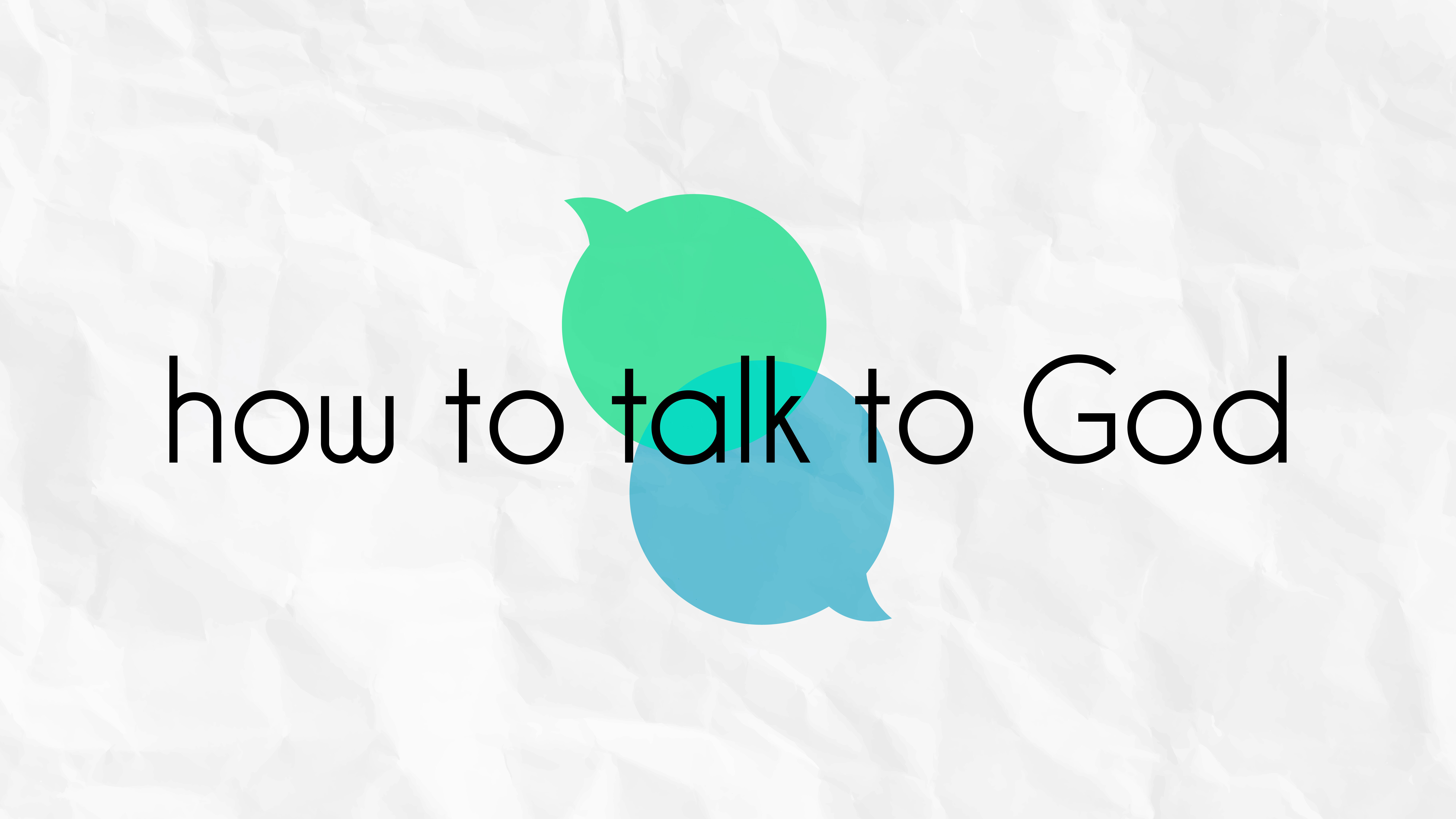 The Everyday Prayer - How to Talk to God (Audio) episode artwork
