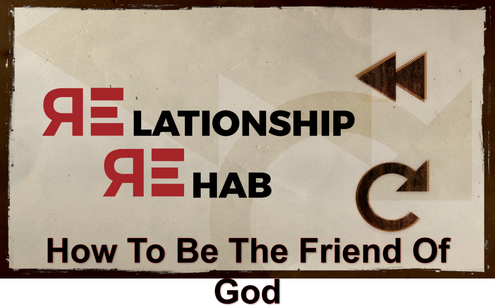 How to be the Friend of God