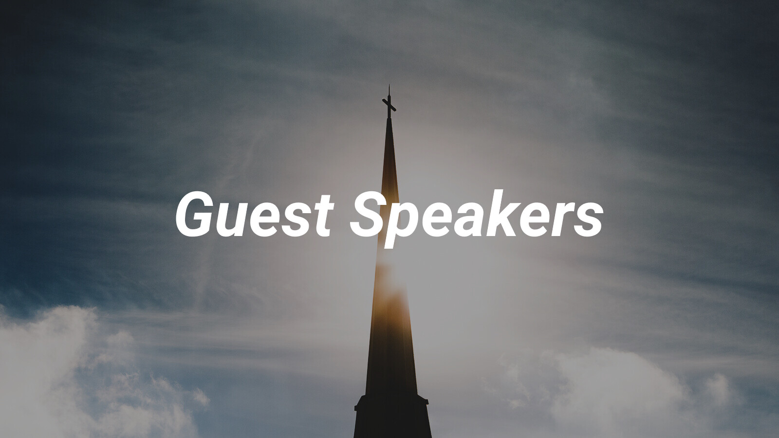 Guest Speakers - 2022