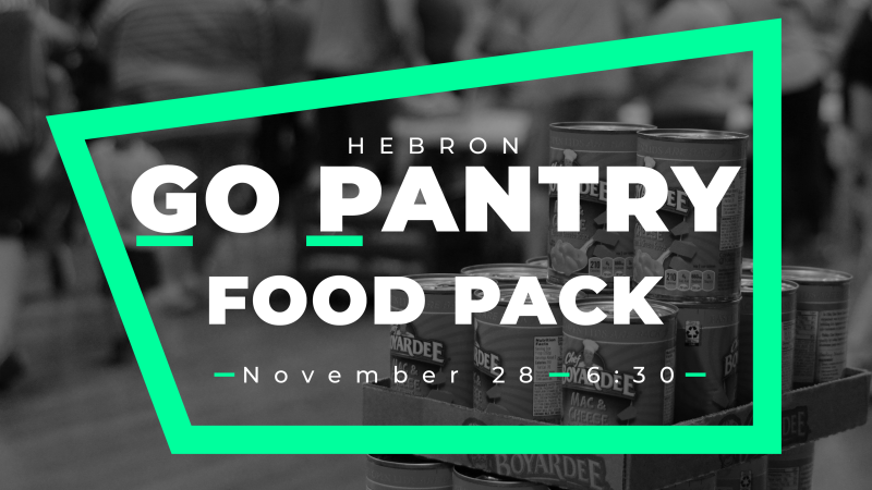 December Go Pantry Food Pack