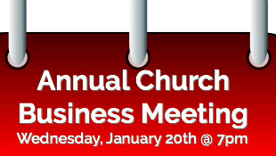 Annual Church Business Meeting