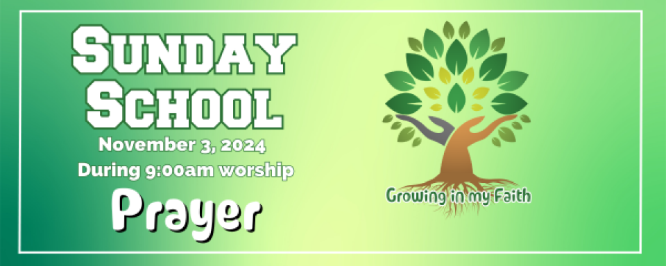 Sunday School - 11.3.24