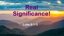 Real Significance!