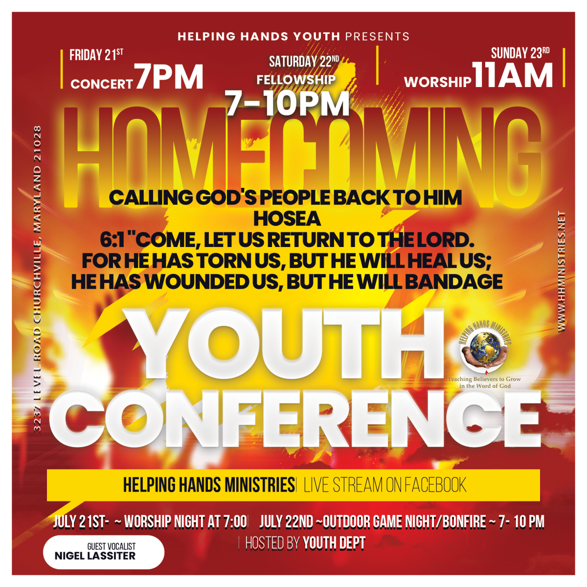 Youth Conference 2023 Helping Hands Ministries