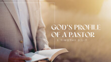 God's Profile of a Pastor