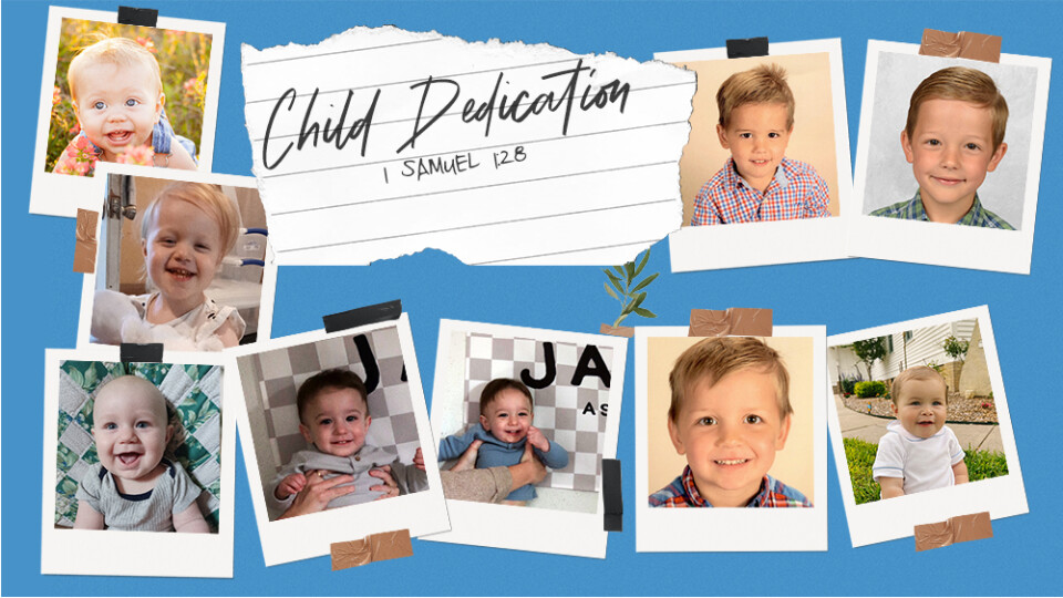 Child Dedication Day