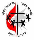 Open Hearts, Open Minds, Open Doors logo