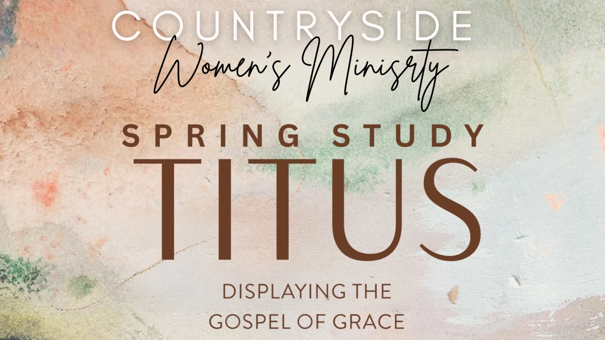 Women's Spring Bible Study 2026 (Mon. PM)