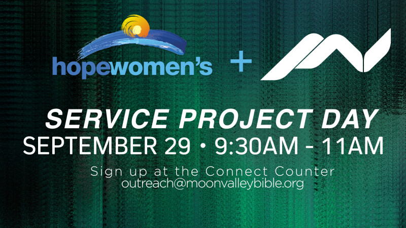 Hope Women's Center Service Project Day