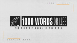 A Concise Answer to Our Oldest Question