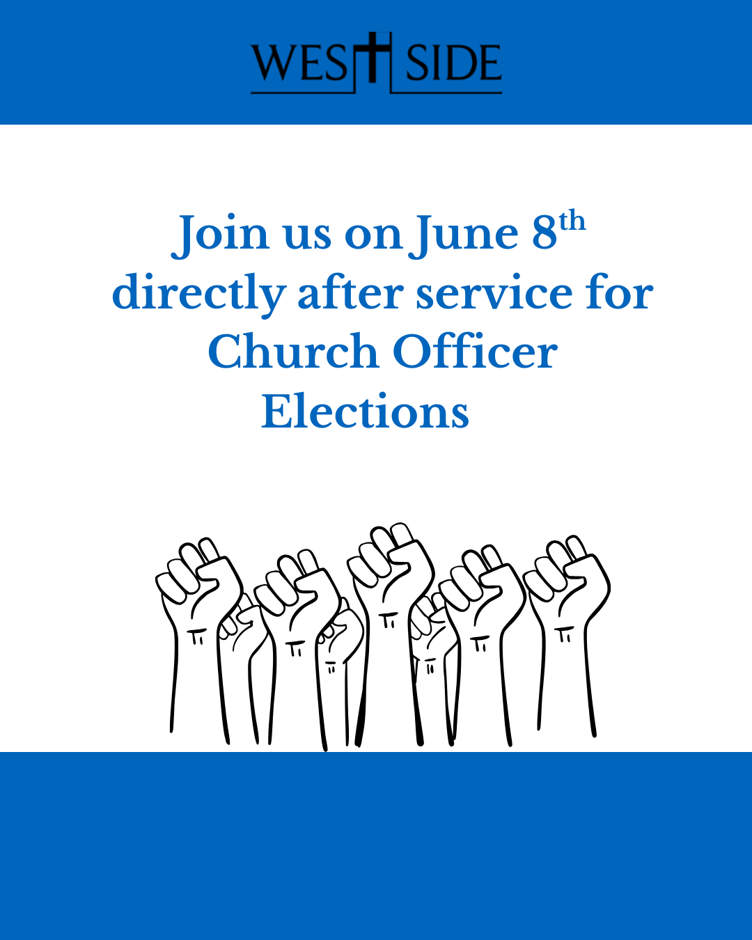 Officer Elections - June 8th