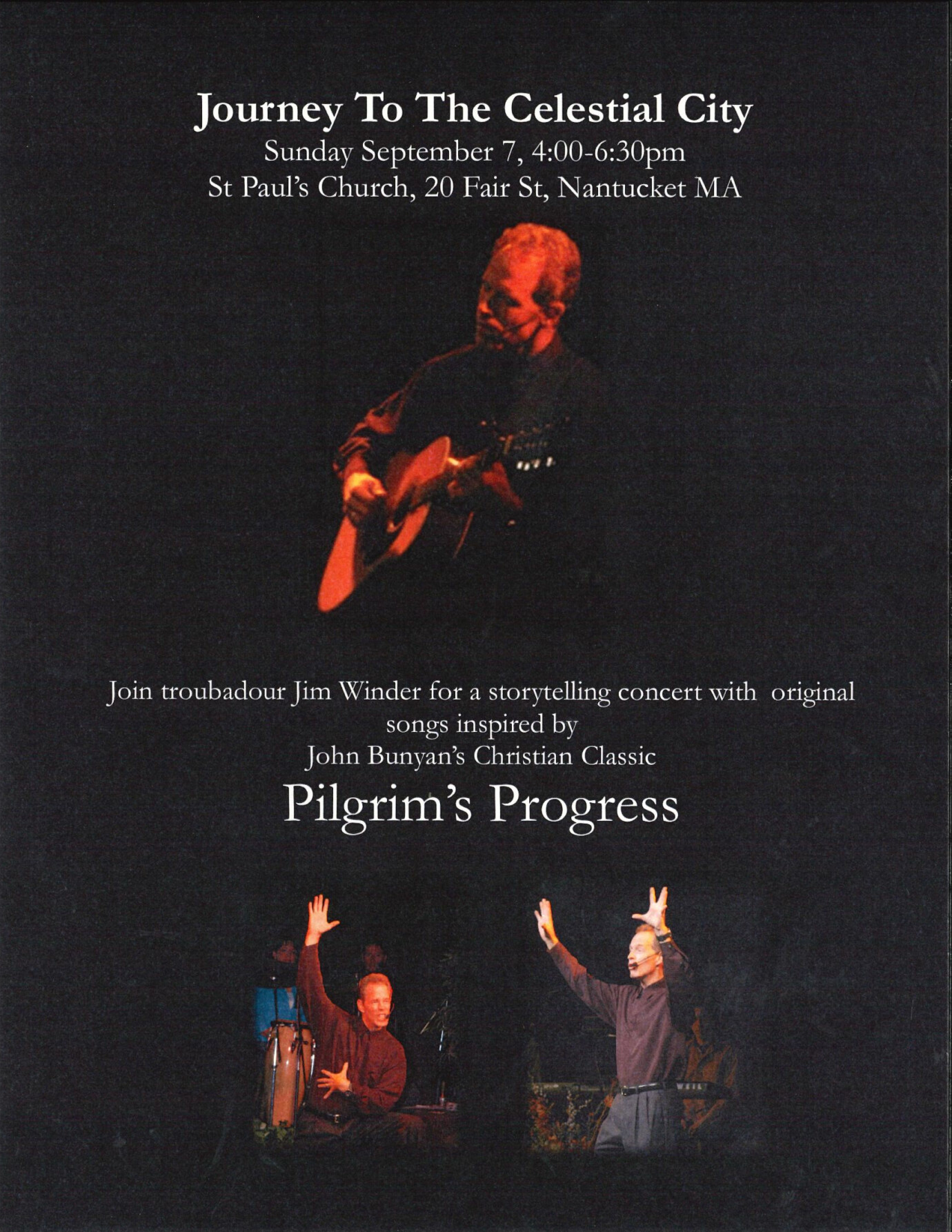 3:00pm Pilgrims Progress