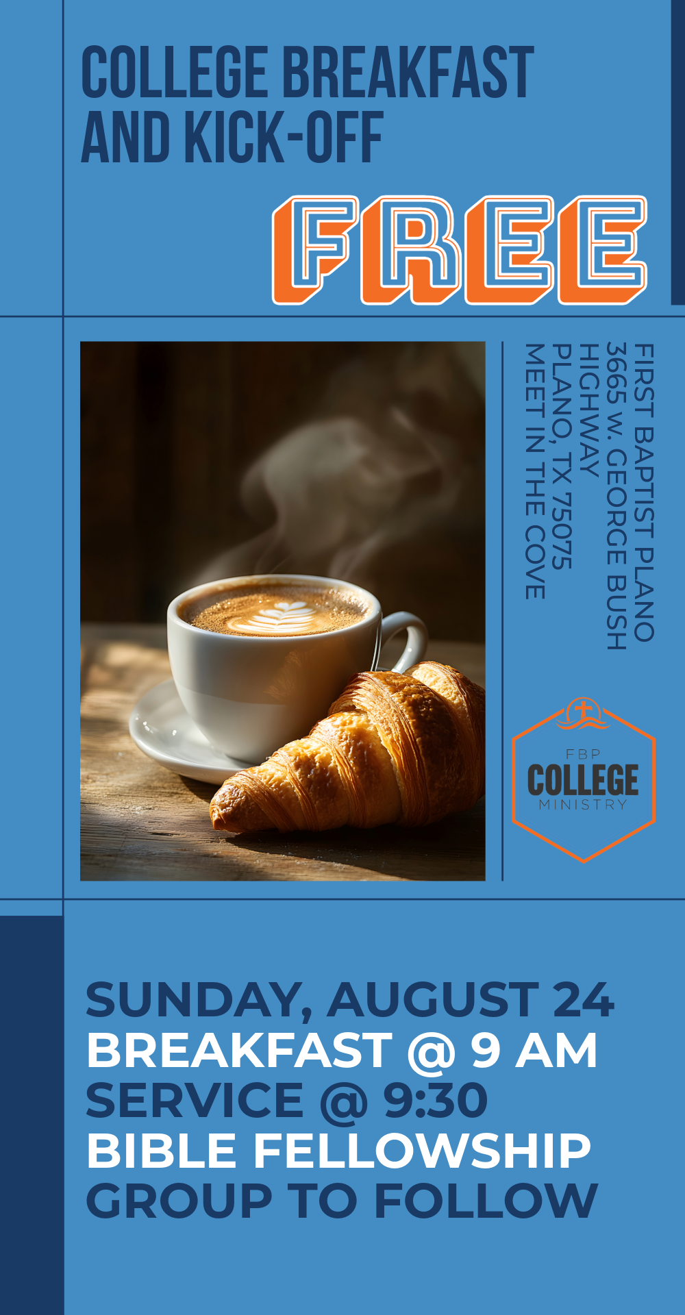 College Breakfast and Kick Off