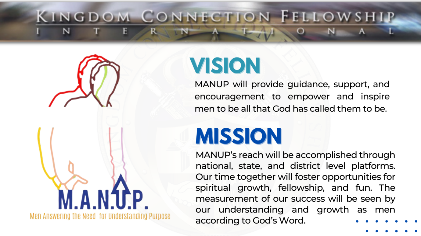 Kingdom Connection Fellowship International (KCFI) Men's Fellowship