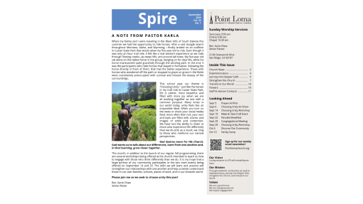 September Spire 2024