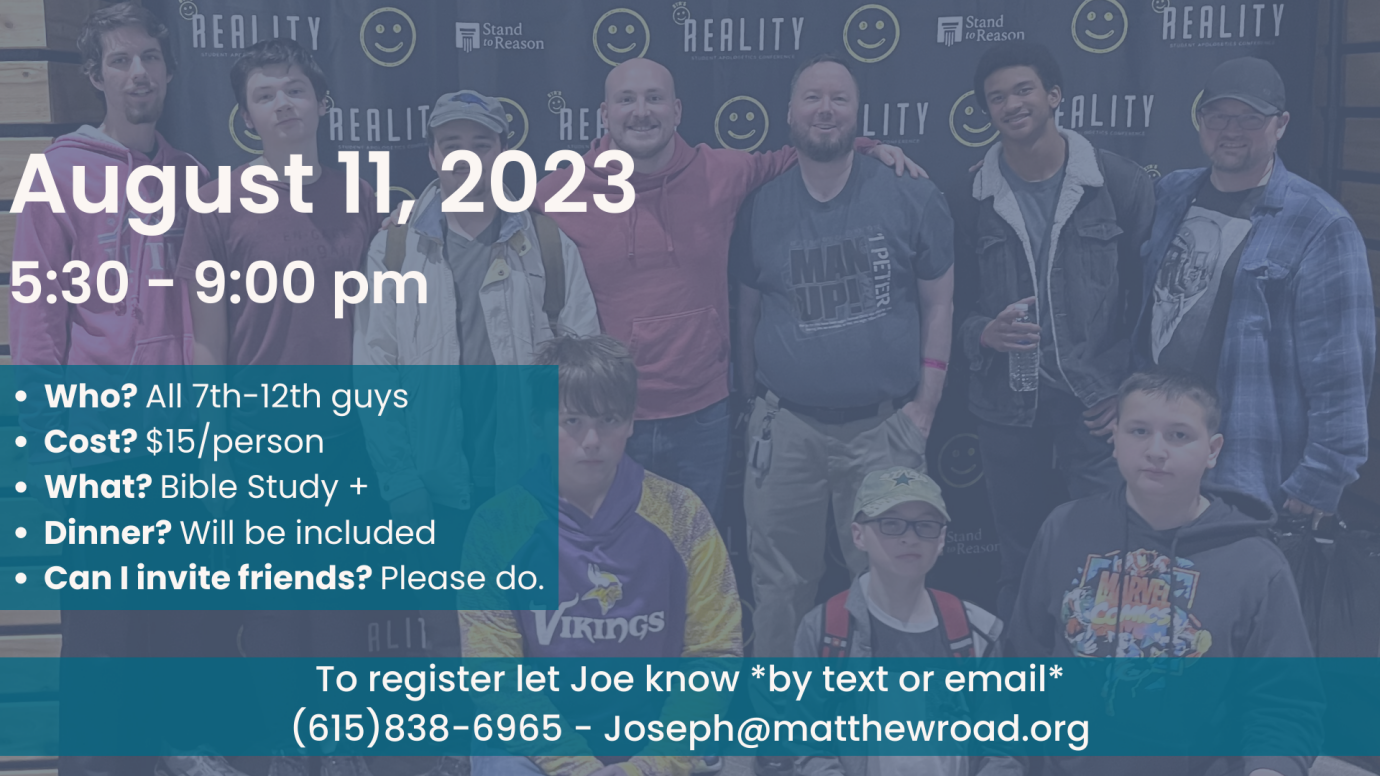 Guys Bible Study