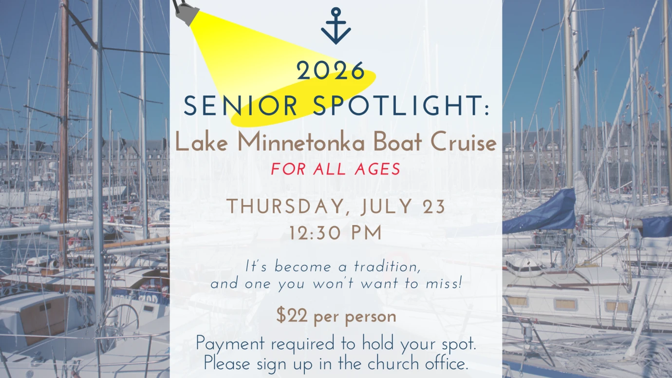 Senior Spotlight Boat Cruise on Lake Minnetonka