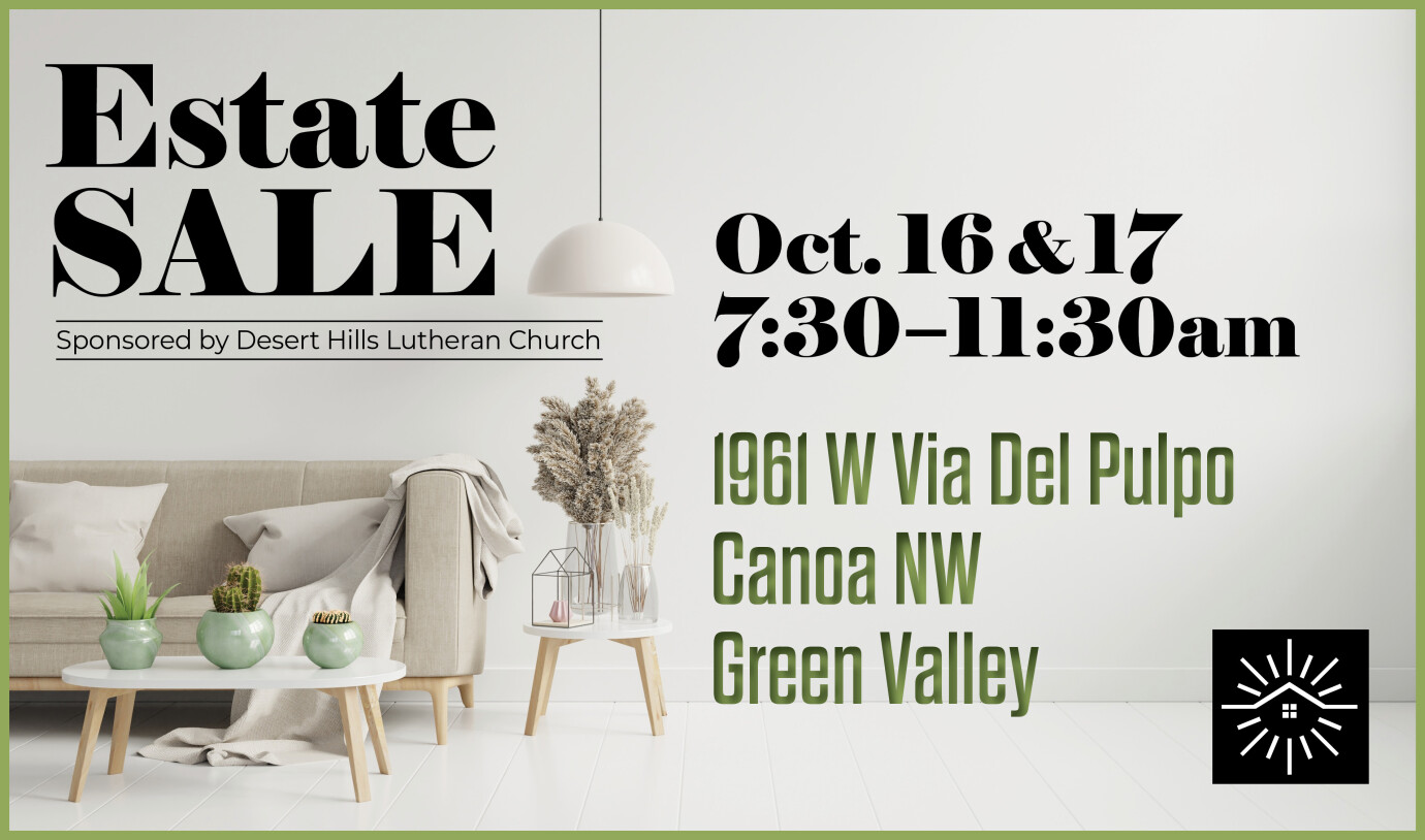 7:30 AM Estate Sale