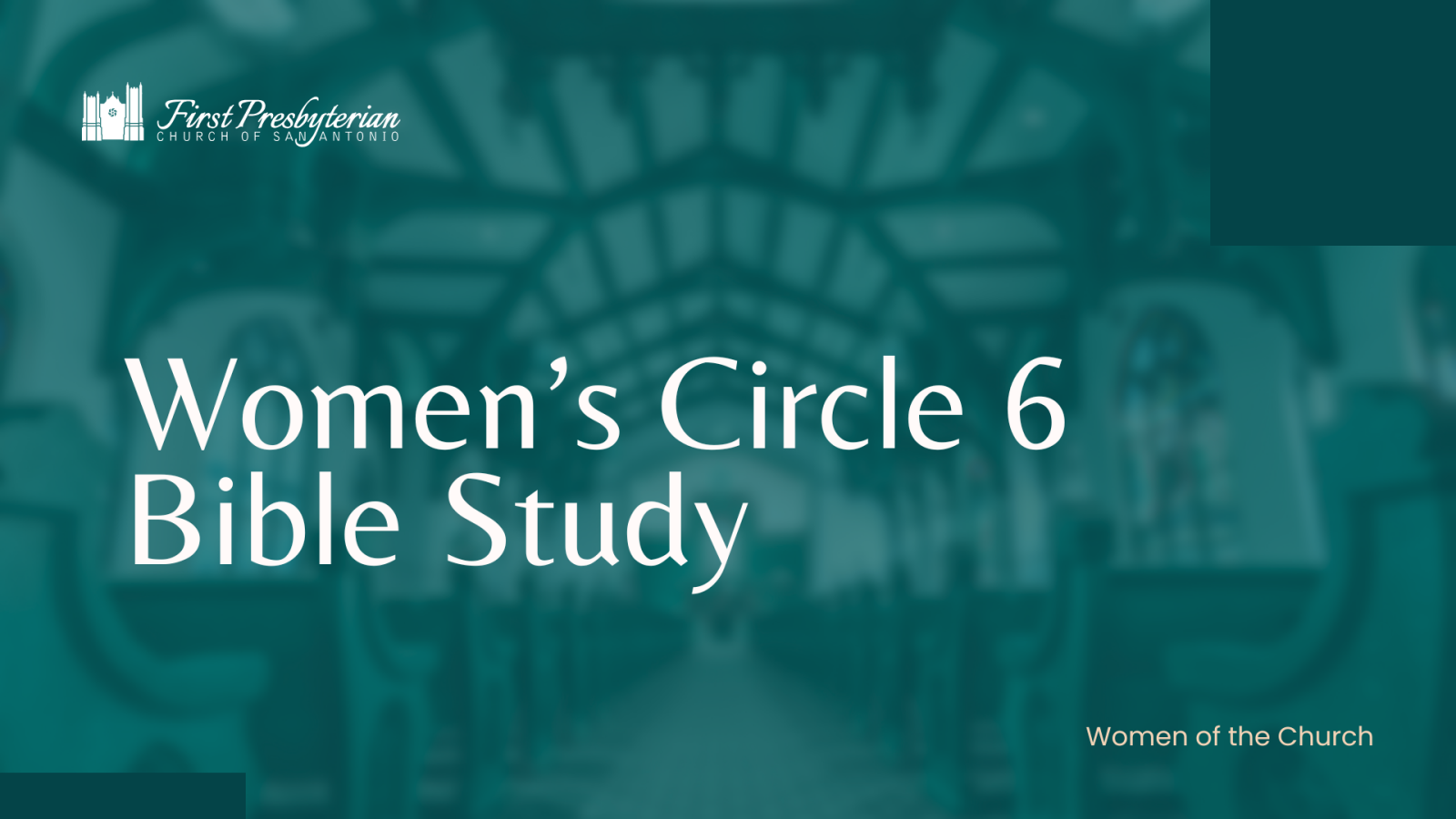 Women's Bible Study Circle 6