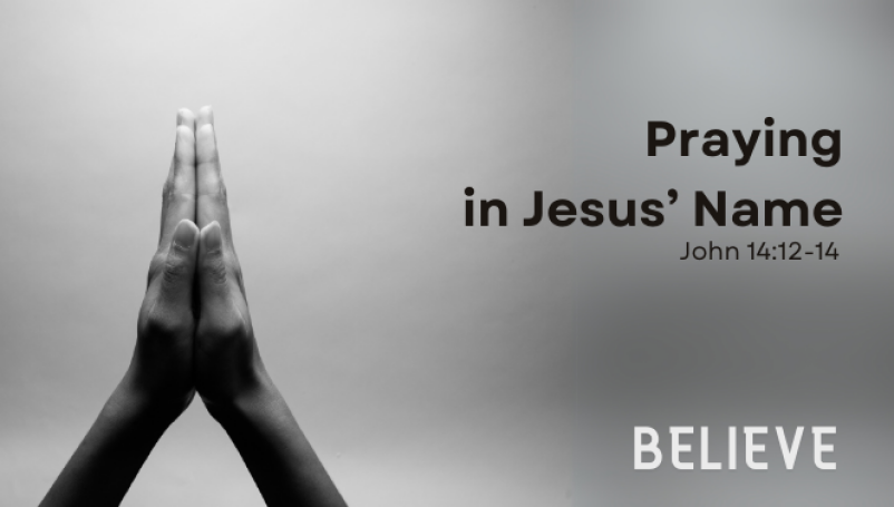 Praying in Jesus' Name