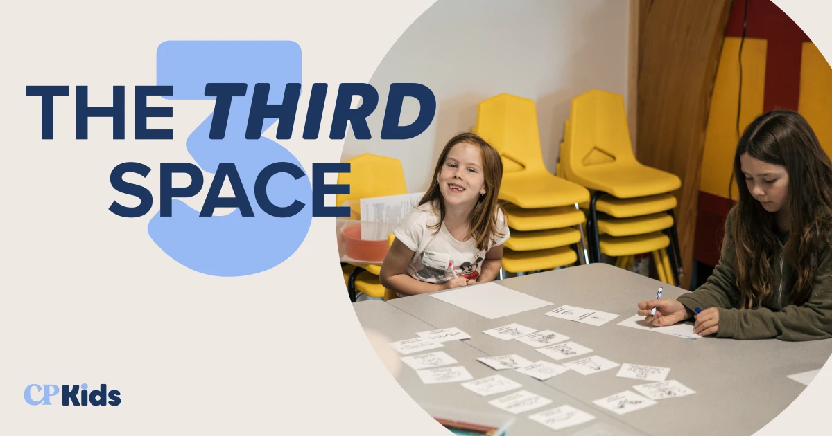 An after-school space for CP Kids + their grown-ups.Come spend the afternoon with us!Play a game, tackle some homework, get creative, grab a snack, or simply enjoy time together. The Third Space is an easy, come-as-you-are place for kids and...