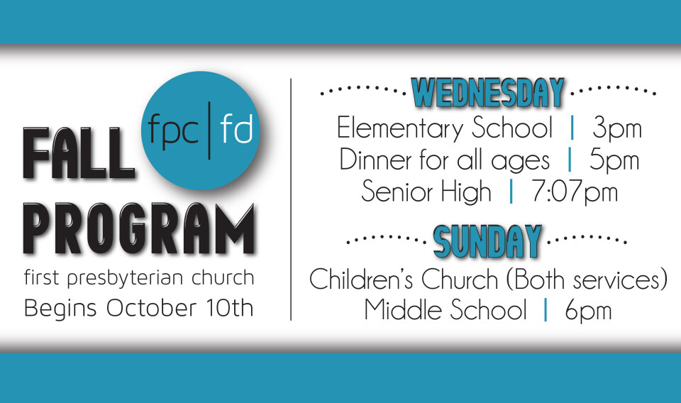 Wednesday Programs