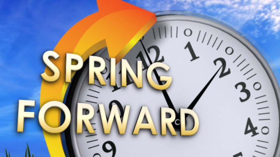 Daylight Savings Time Begins (Spring Forward)