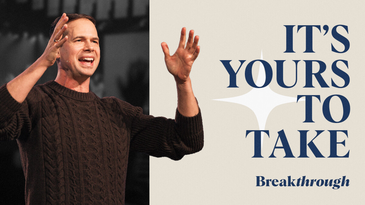 It's Yours To Take | John S. Dickerson