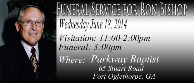 Ron Bishop's Memorial Service