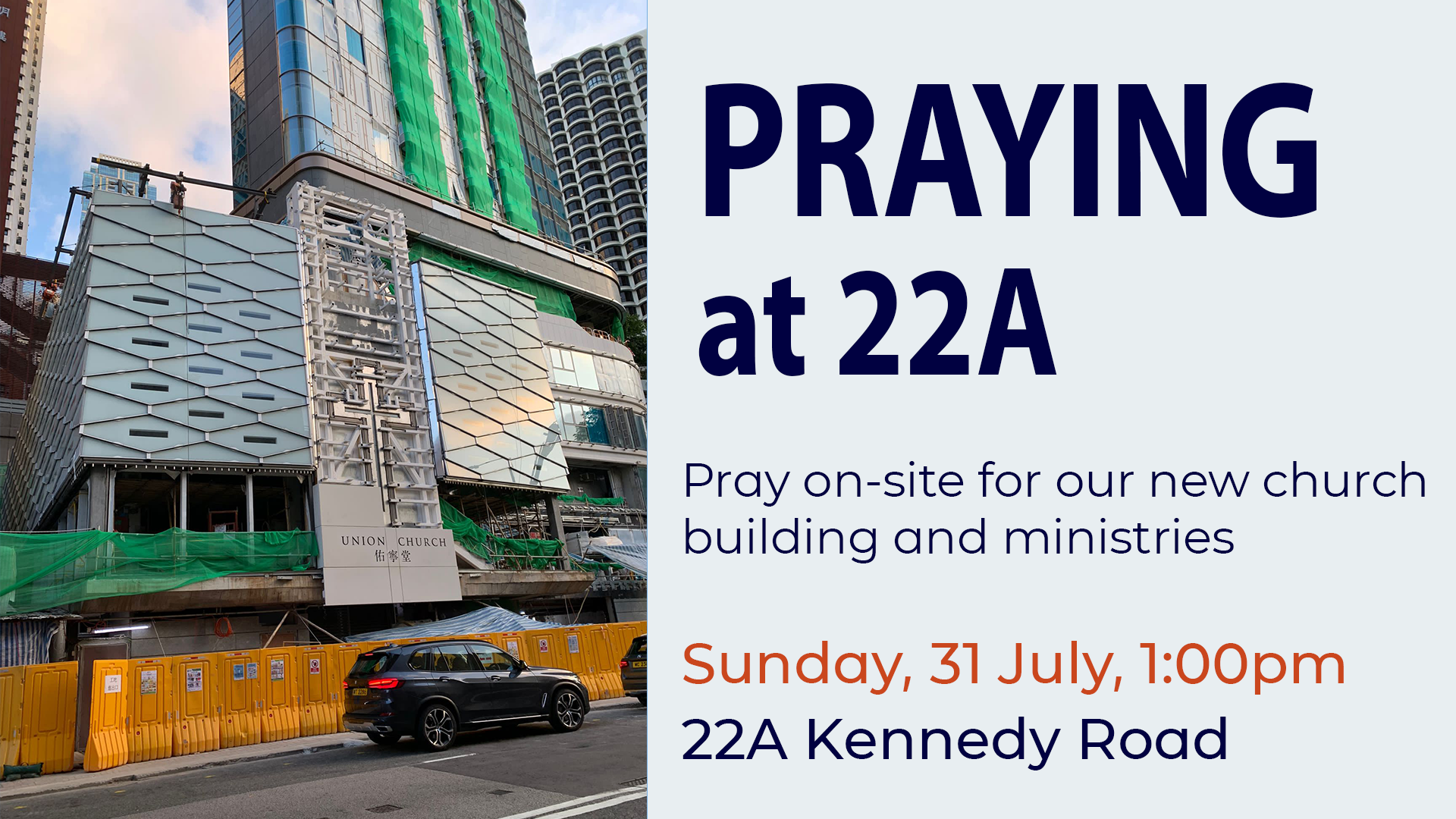 Praying at 22A