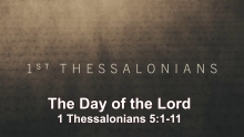 The Day of the Lord
