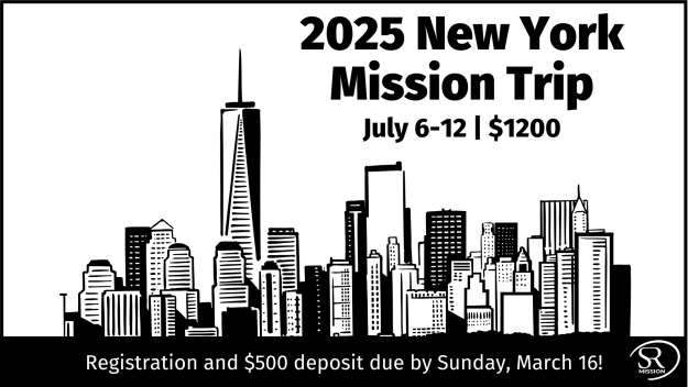 2025 New York Mission Trip