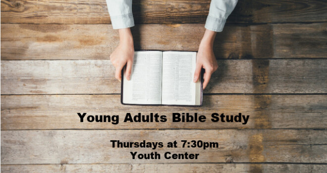 7pm Young Adults Bible Study