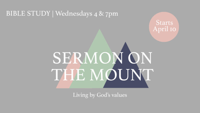 4pm and 7pm Sermon on the Mount