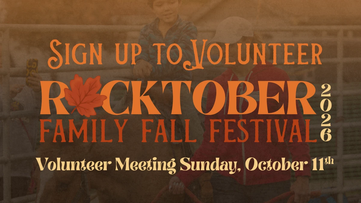 Rocktober Volunteer Meeting