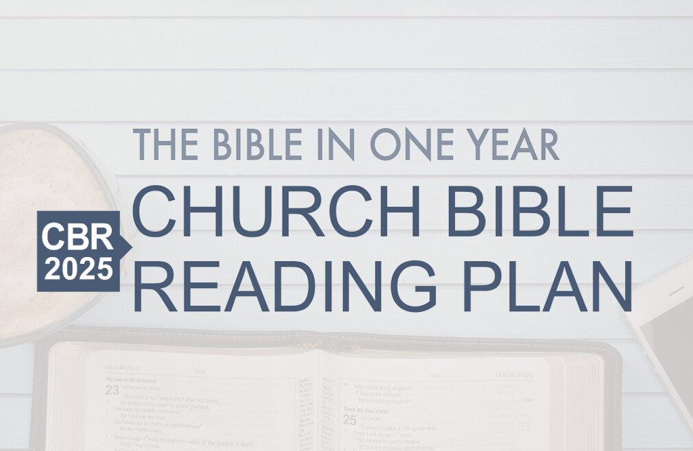 2025 Church Bible Reading Plan