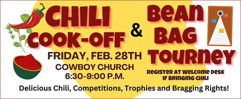 Chili Cook Off & Bean Bag Tournament