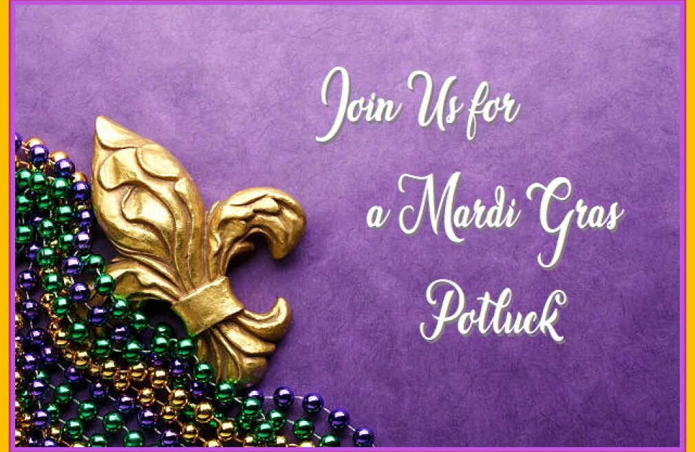 12PM Mardi Gras Potluck