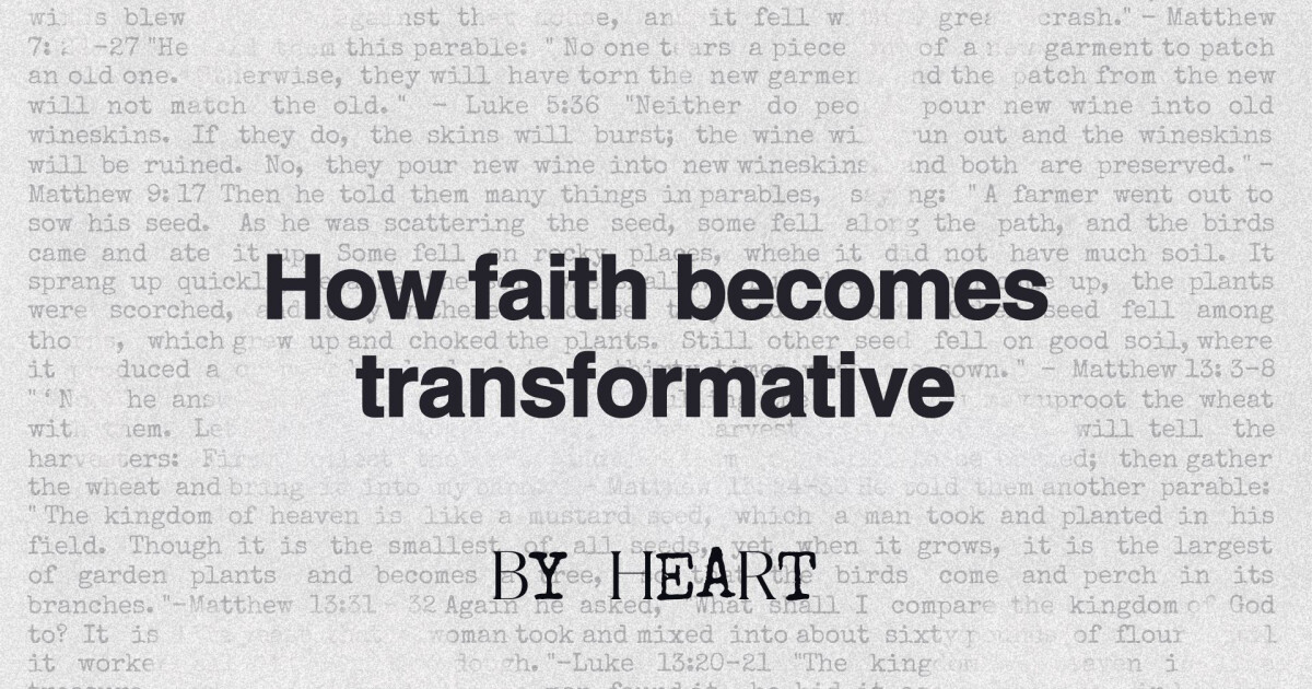 How faith becomes transformative | Sermons | High Point Church