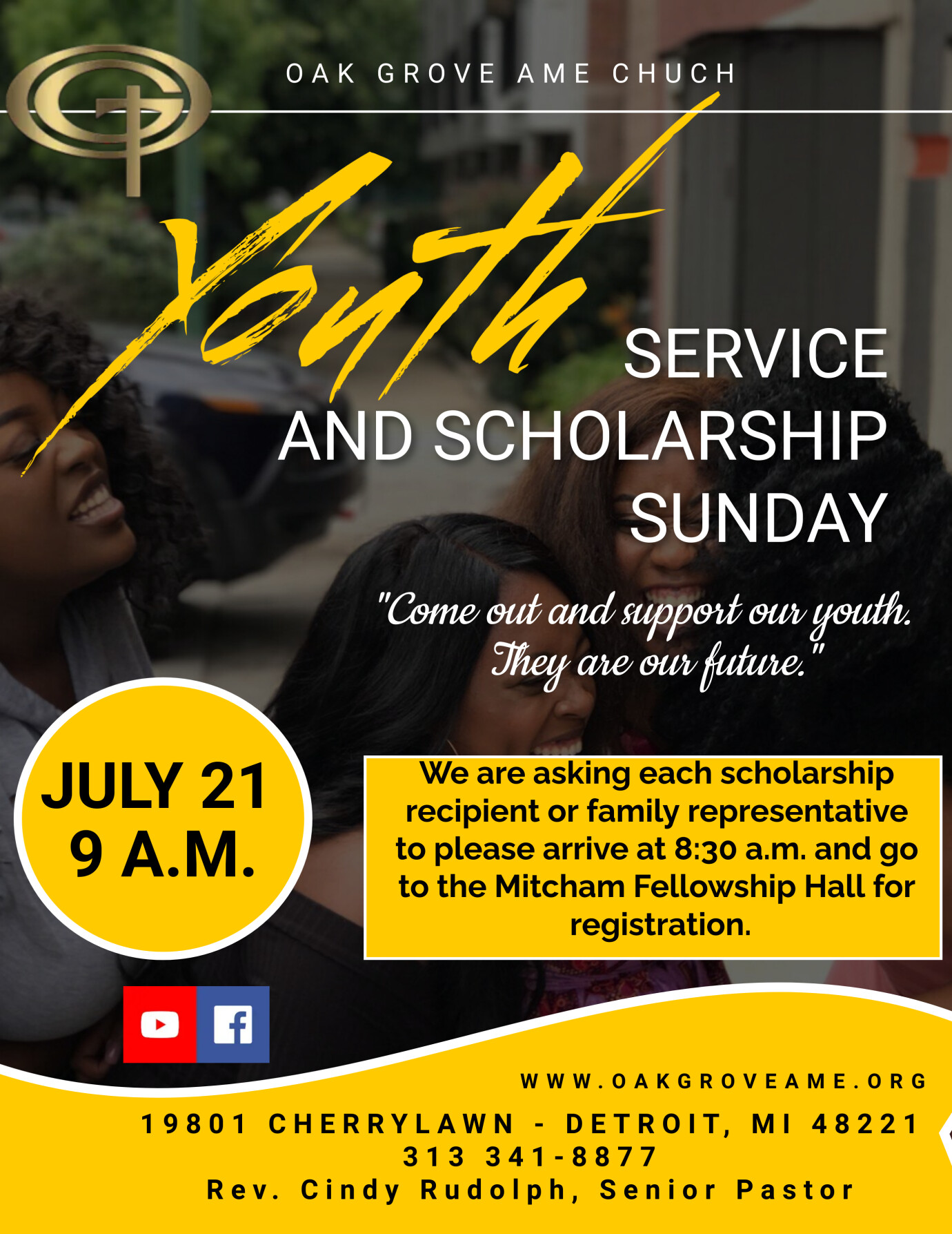 Scholarship Celebration Worship Sunday - July 21, 2024