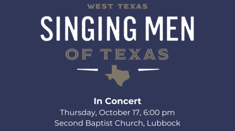 Singing Men of West Texas Concert