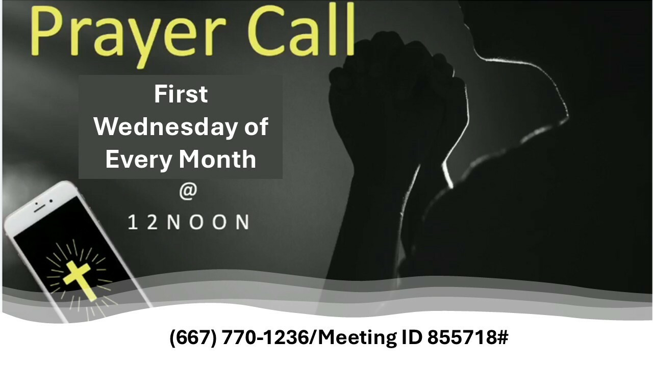 Monthly Prayer Call