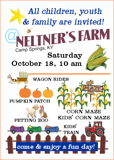 Youth and Family Outing Neltner Farm