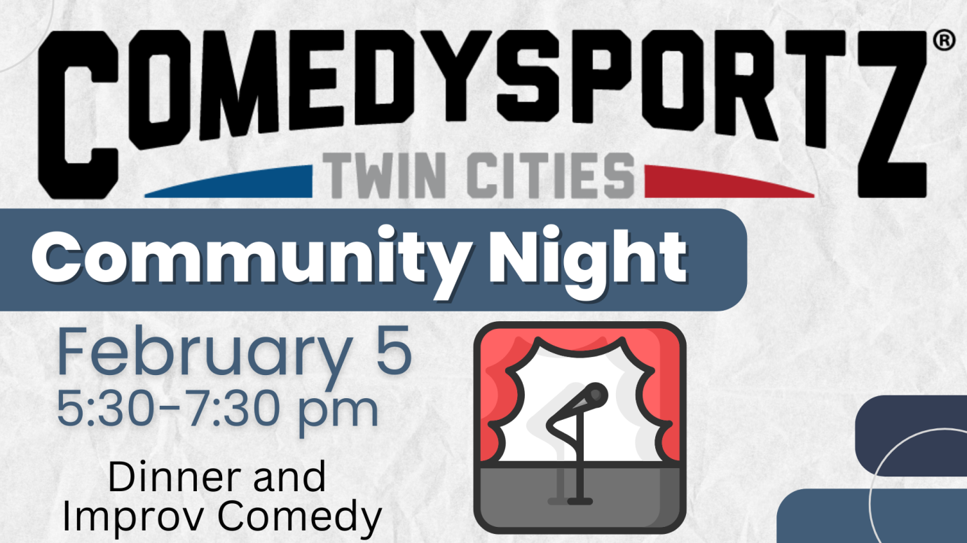 Community Night - Feb 2025 - Featuring Comedy Sportz