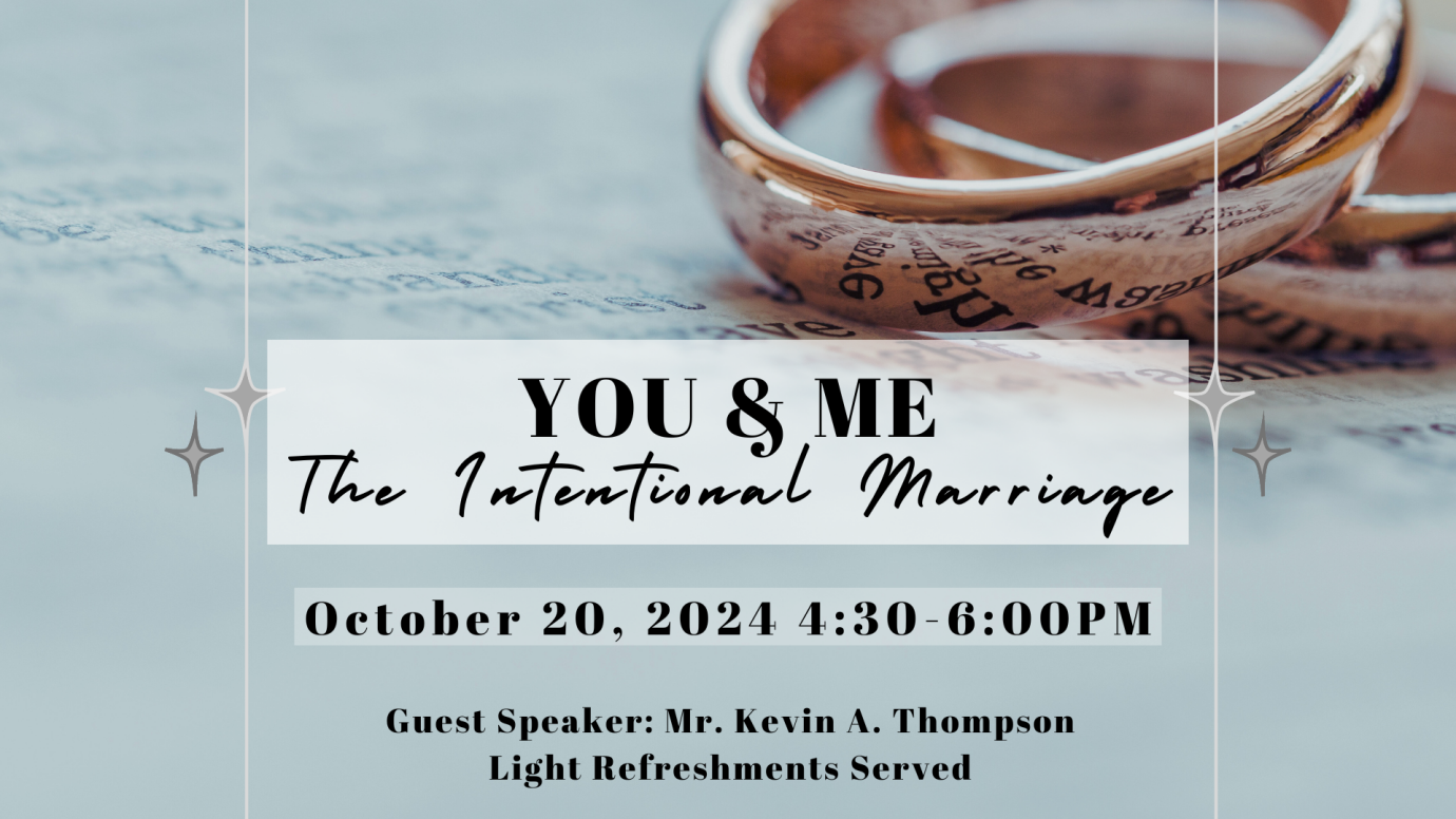 You & Me: The Intentional Marriage