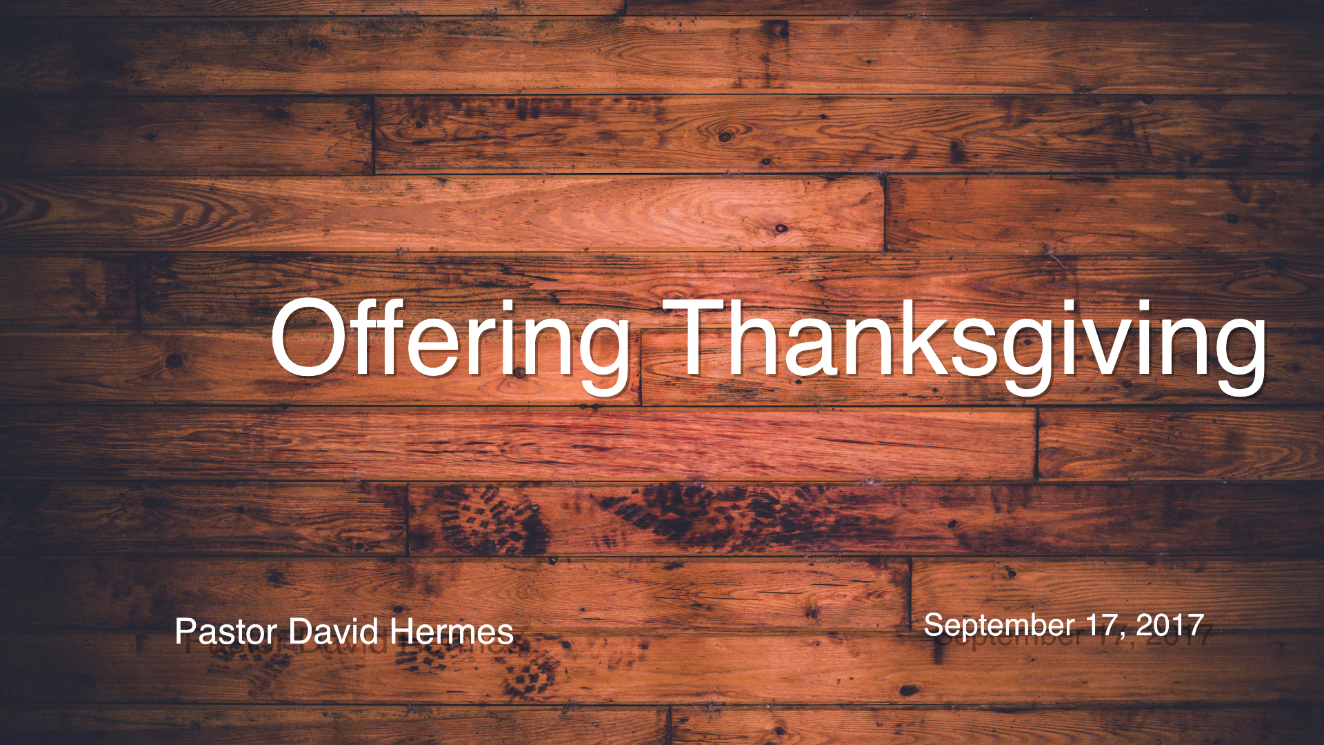 Offering Thanksgiving episode artwork