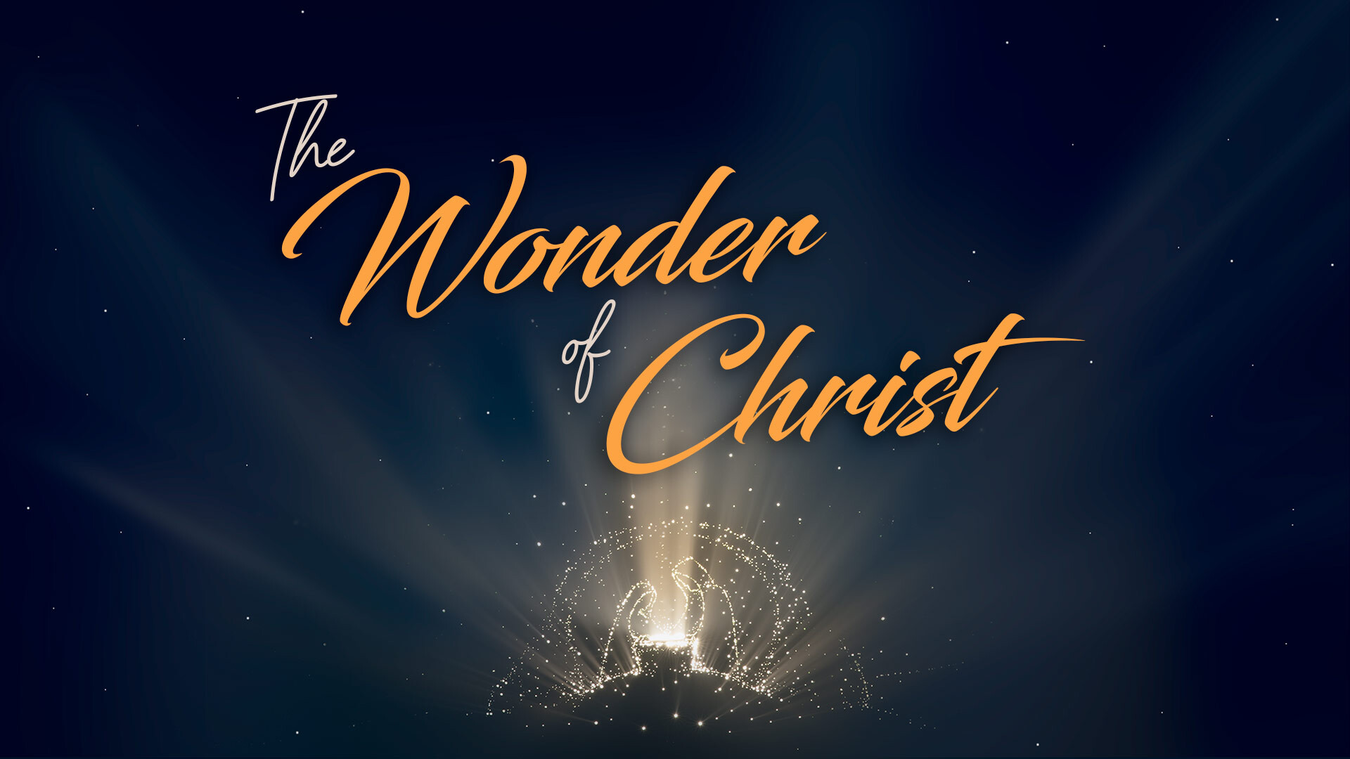 The Wonder of Christ (Audio)